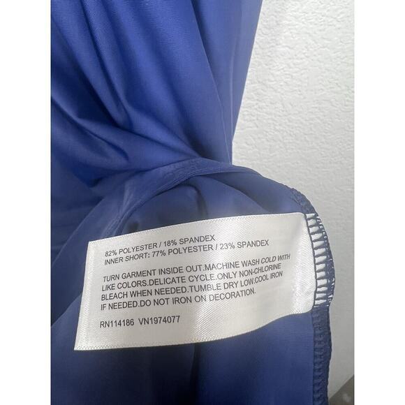 Prince Pickleball Women's Cross-Back Skort Pleated Dress Small Navy White - Picture 6 of 6